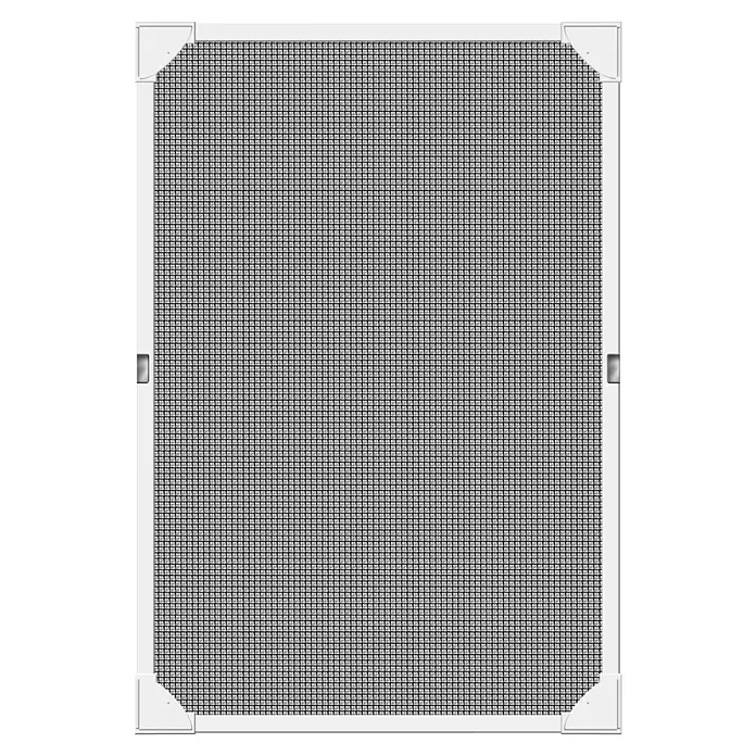 Schellenberg Insektenschutz-Dachfenster Magnetic - B x H: 80 cm x 140 mm, Weiß, Montage Insektengitter: Magnetisch anheften - Insektenschutzgitter mit weißem Rahmen und Eckverbindungen, ideal zum Schutz vor Insekten in Innenräumen.