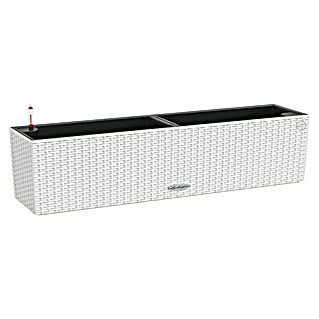 Lechuza Cottage Balkonsko korito Balconera (Maksimalna zunanja dolžina: 80 cm, Plastika, Bela)