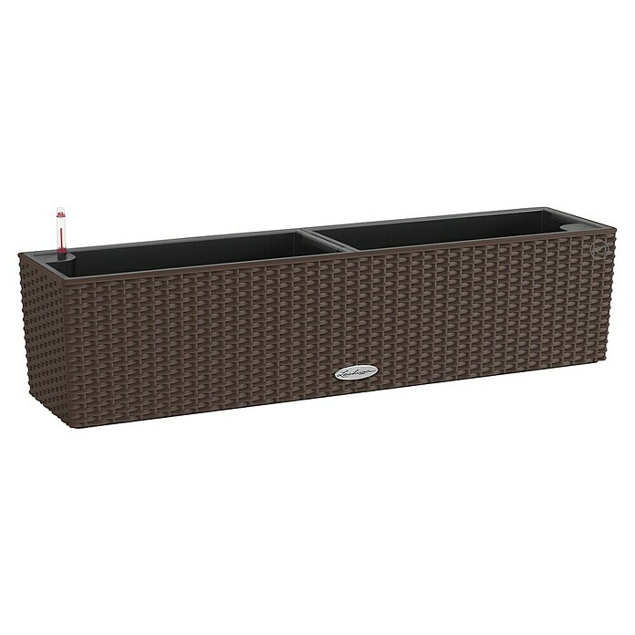 Lechuza Cottage Balkonsko korito Balconera  (Maksimalna zunanja dolžina: 80 cm, Plastika, Rjava) | Balkonska korita | Cvetlična korita | Posode za rastline | Vrt in prosti čas | Izdelki | BAUHAUS