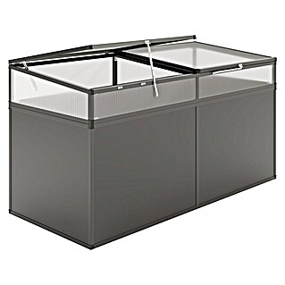 KGT Hochbeet Alu 210 (91 x 205 x 77 cm, Aluminium, Anthrazit)