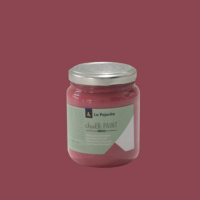 La Pajarita Pintura de tiza Chalk Paint fresa boho (175 ml, Mate)