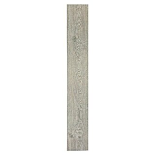 Suelo de vinilo autoadhesivo Gris medio (91,4 cm x 15,2 cm x 2 mm, Efecto madera campestre)