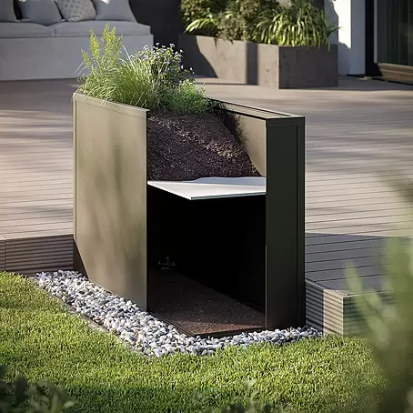 KGT Zwischenboden Aluminium-Hochbeet