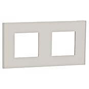 Schneider Electric New Unica Marco (Gris cava, Modelo de mecanismos: x 2, Plástico, Ubicar) | BAUHAUS