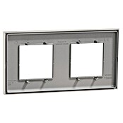 Schneider Electric New Unica Marco (Gris cava, Modelo de mecanismos: x 2, Plástico, Ubicar) | BAUHAUS
