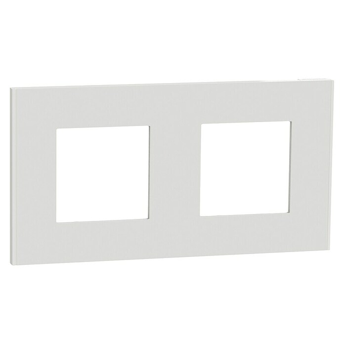 Schneider New Unica Marco (Blanco, Diseño de los mecanismos: x 2, Plástico) | BAUHAUS