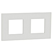 Schneider New Unica Marco (Blanco, Diseño de los mecanismos: x 2, Plástico) | BAUHAUS