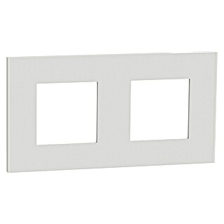 Schneider New Unica Marco (Blanco, Diseño de los mecanismos: x 2, Plástico)