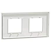 Schneider New Unica Marco (Blanco, Diseño de los mecanismos: x 2, Plástico) | BAUHAUS