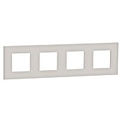 Schneider Electric New Unica Marco (Gris cava, Modelo de mecanismos: x 4, Plástico, Colocar) | BAUHAUS