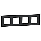 Schneider Electric New Unica Marco (Gris antracita, Modelo de mecanismos: x 4, Plástico, Ubicar) | BAUHAUS