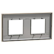 Schneider Electric New Unica Marco (Beige, Modelo de mecanismos: x 2, Plástico, Colocar) | BAUHAUS
