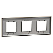 Schneider Electric New Unica Marco (Beige, Modelo de mecanismos: x 3, Plástico, Colocar) | BAUHAUS