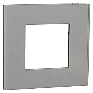 Schneider New Unica Marco (Gris, Plástico)