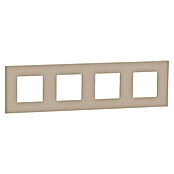 Schneider Electric New Unica Marco (Beige, Modelo de mecanismos: x 4, Plástico, Colocar) | BAUHAUS