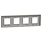 Schneider Electric New Unica Marco (Beige, Modelo de mecanismos: x 4, Plástico, Colocar) | BAUHAUS
