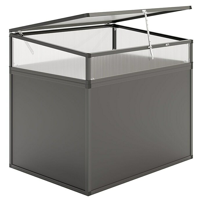 KGT Frühbeet-Aufsatz (Passend für: KGT Alumium-Hochbeet & Woody 130, L x B x H: 91 x 121 x 32 cm) | BAUHAUS