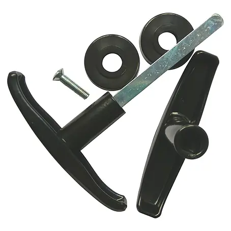 Conjunto de picaporte para puertas basculantes