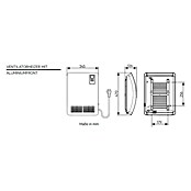 AEG Calefactor de aire Comfort (2.000 W, IP24) | BAUHAUS