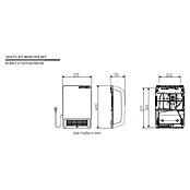 AEG Calefactor de aire VH 213 (2.000 W, IP24) | BAUHAUS