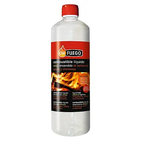 Ok Fuego  Líquido encendedor