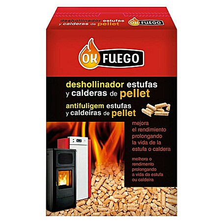 Ok Fuego Deshollinador para estufas y calderas de pellet (1.500 g)