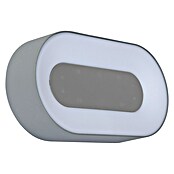 Lampada Da Esterno A LED Lutec Ublo – Corpo Grigio Chiaro, 8W Integrati, Dimensioni 19.3x4.5 Cm, Kit Di Installazione Incluso