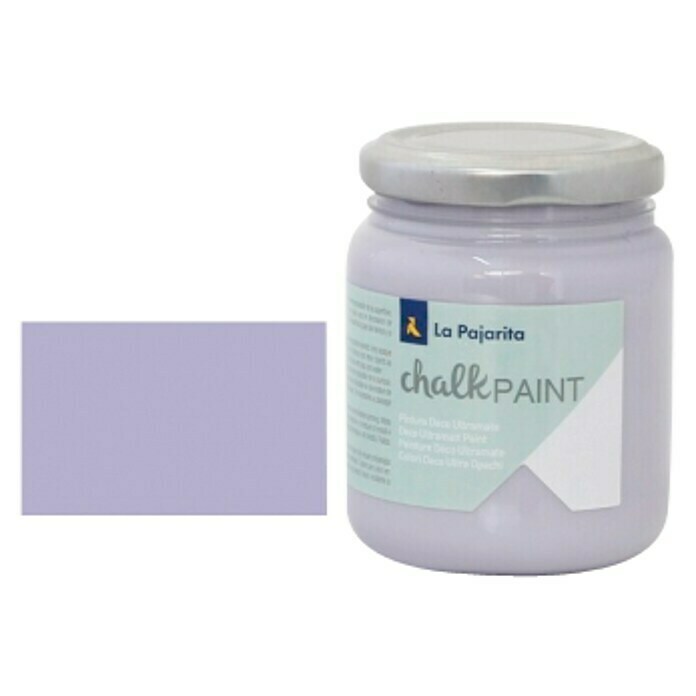 La Pajarita Pintura de tiza Chalk Paint Violet (175 ml, Mate)