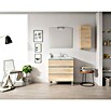 Mueble de lavabo Andrea (L x An x Al: 45 x 70 x 69 cm, Nebraska natural) | BAUHAUS