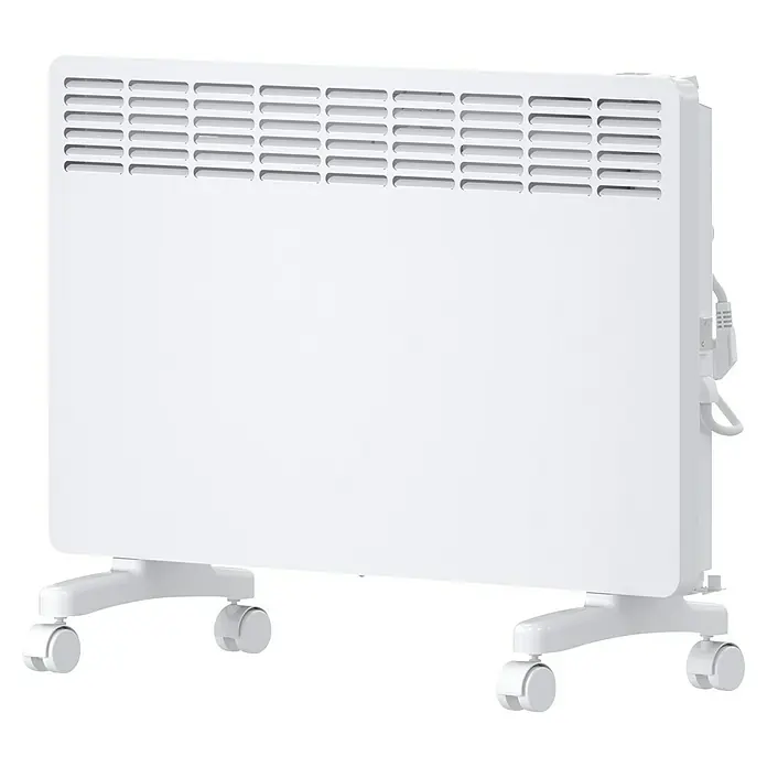 Stiebel Eltron Konvektorheizung EG-50-PL2-PE - 2.000 W, Raumheizvermögen: 25 m², Weiß - Weißer, tragbarer Heizkörper mit Rollen für flexible Wärme. Ideal für Wohnräume, bietet komfortable und effiziente Heizlösung.