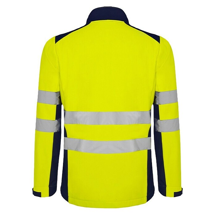 Chaqueta Softshell Antares (XXL, Amarillo flúor/Azul marino) | BAUHAUS