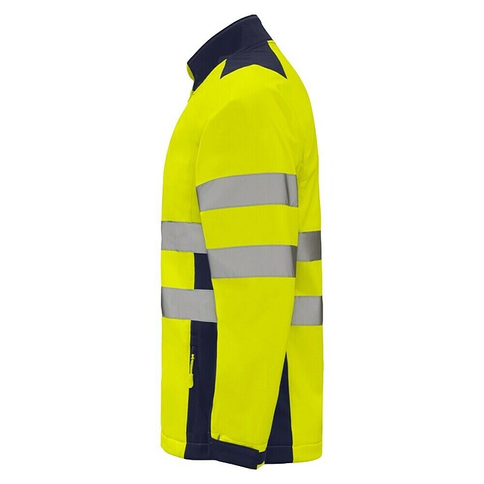 Chaqueta Softshell Antares (XXL, Amarillo flúor/Azul marino) | BAUHAUS