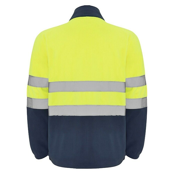 Chaqueta polar Altair (XL, Amarillo flúor/Azul marino) | BAUHAUS