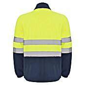 Chaqueta polar Altair (XL, Amarillo flúor/Azul marino) | BAUHAUS