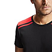 Camiseta Expedition (L, Negro/Rojo, 60% algodón / 40% poliéster) | BAUHAUS