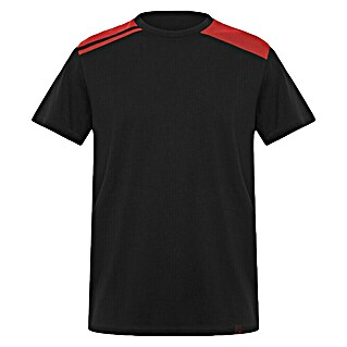 Camiseta Expedition (S, Negro/Rojo, 60% algodón / 40% poliéster)