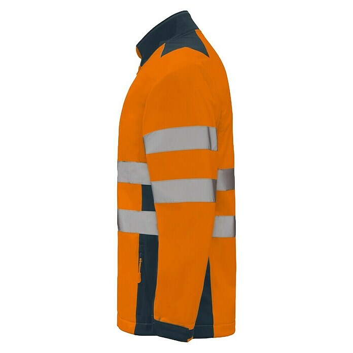 Chaqueta Softshell Antares (4 XL, Naranja flúor/Azul marino) | BAUHAUS