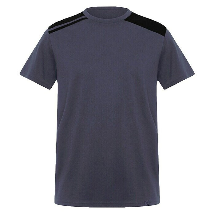 Camiseta Expedition (M, Plomo/Negro, 60% algodón / 40% poliéster) | BAUHAUS