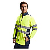 Chaqueta Softshell Antares (XXL, Amarillo flúor/Azul marino) | BAUHAUS