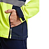 Chaqueta Softshell Antares (XXL, Amarillo flúor/Azul marino) | BAUHAUS