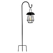 BAUHAUS Solar-Erdspieß Laterne (0,06 W, L x B x H: 12 x 12 x 78 cm, Schwarz, IP44, 7,2 lm) | BAUHAUS