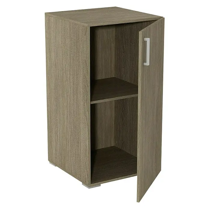 Finsa Organiza-T Módulo de armario - L x An x Al: 52 x 50 x 94 cm, Roble, Plástico - Armario color madera con puerta y estantes para almacenaje.