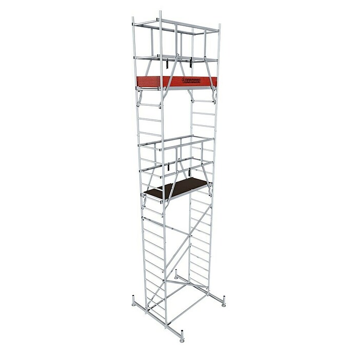 Krause Corda Rollgerüst (Arbeitshöhe: 7 m, Bühnengröße: 1,5 x 0,6 m) | BAUHAUS