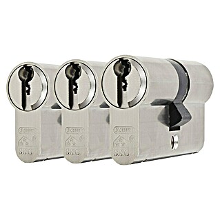 Abus Profielcilinderset E70NM 30/30 TR B/DFN (Aantal sleutels: 3 st., Aantal slotpennen: 6 st.)