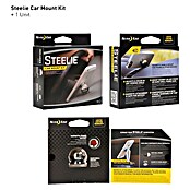 Soporte para teléfono móvil Steel Phone (Cromado / Negro)