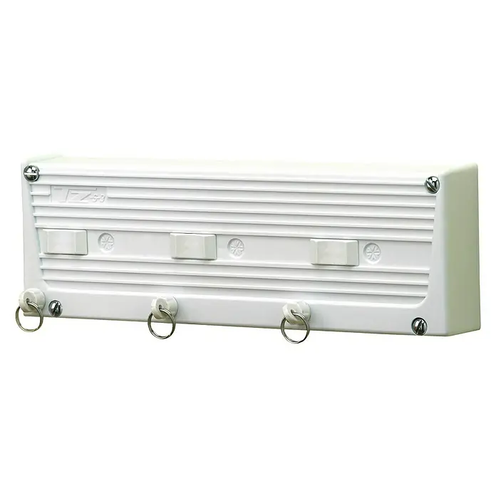 Tendedero de pared TZ S3 - Longitud cuerda de tender: 15 m, Ancho: 29 cm, Color: Blanco - Tendedero retráctil para pared, ideal para espacios pequeños o balcones. Práctico y ahorra espacio.
