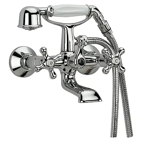 Grifo monomando de bañera bimando Rustic