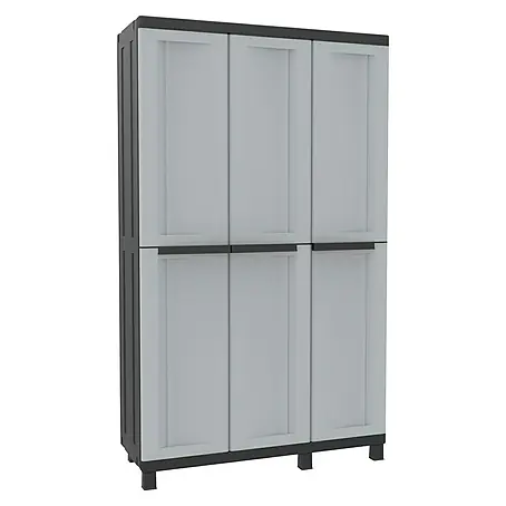 Terry  Kunststoff-Mehrzweckschrank Twist Black 102A