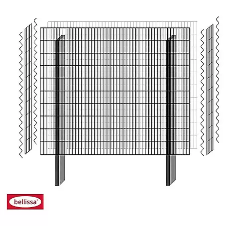 Bellissa  Gabione BP-1 Grundbausatz Paravento