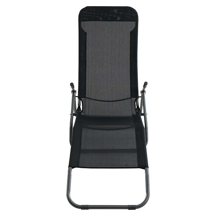 Sunfun Marissa Ligbed (136 x 61 x 102 cm, Textileen, Grijs)
